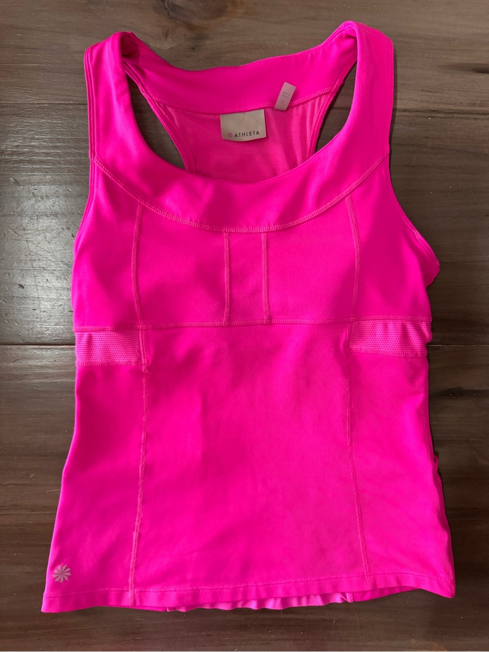 Athleta PR Racerback Tank Hot Pink Women’s S Athleisure Travel